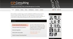 Desktop Screenshot of esp-consulting.co.uk